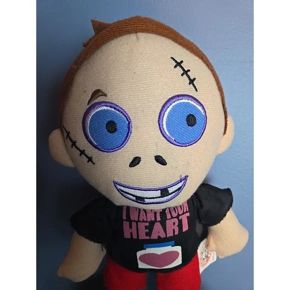 Peek A Boo Toys Boy The Walking Dead Monster Plush 12" Tall I Want Your Heart - Picture 2 of 6